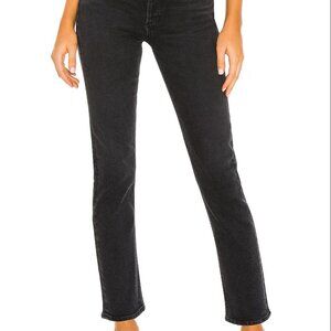 Agolde Riley High Rise Straight Crop Size 26
